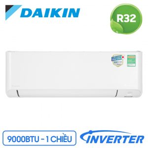 Điều hòa Daikin 1 chiều 9000btu inverter FTKZ25VVMV